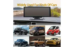 10&period;26 Inch Dash Cam&comma; With Voice Controlled Camera Monitor And Wifi Recording&comma; Dual Lens Rearview Camera CarPlay And Android Auto Smart Player