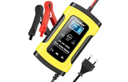 FOXSUR - Car Battery Charger-Lithium Battery Charger- Yellow