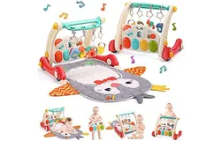 8PCS Baby Crib Pull Rings&comma; Baby Bed Stand Up Rings&comma; 4 Colors Baby Cot Hanging Ring&comma; Walking Assistant Pull Up Ring for Infant Baby Toddler