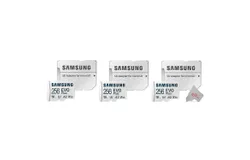 3 Pack Samsung EVO Plus MicroSD 256GB&comma; 130MBs Memory Card with Adapter