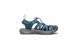 Keen Women&apos;s Whisper Hiking Sandal In Smoke Blue