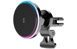 Wireless Car Charger&comma; 15W Car Charger for iPhone Magnetic Car Phone Holder Mount Wireless Fast Charging for Magsafe Charger Fits iPhone 14 13 12 Series