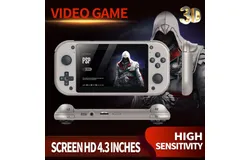 New M17 handheld game console TV Game console 3D home arcade 4K HD PSP PS1 handheld 64g