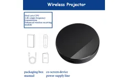 HDMI wireless video 4k screen sharing adapter Gwavr4k 2&period;4G enhanced black