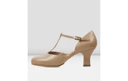 Bloch Women&apos;s Leather Split Flex Character Shoe In Tan