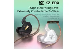 KZ EDX HIFI In Ear Earphone Monitor Headphones DIY Earphones 1DD Earbuds Sport Noise Reduction Headset