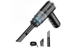 Cordless Handheld Vacuum&comma; Compact Home and Car Vacuum with Crevice Tool &lpar;Black&rpar;