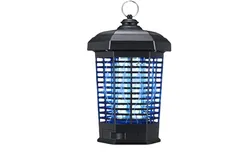 Bug Zapper Outdoor Electric&comma; Mosquito Zapper Indoor&comma;Mosquito Zapper&comma; Fly Traps&comma; Fly Zapper&comma; Mosquito Killer&comma; ABS Plastic Outer 12W &lpar;Black&rpar;