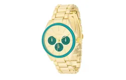 Chrono Gold Metal Watch