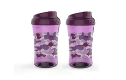 NUK Advanced Cup-like Rim Sippy Cup&comma; 10 oz&period;&comma; Pink Camo