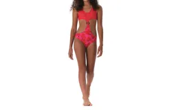 Submarine Ring Me Up One Piece Swimsuit In Red
