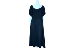 Bohome Short Sleeve Dress In Black