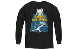 Pinky And The Brain Ol Standard Youth Long Sleeve Sweatshirt