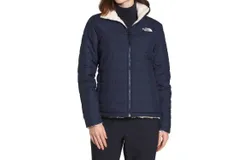 The North Face Women&apos;s Mossbud Insulated Reversible Jacket In Aviator Navy&sol;vintage White