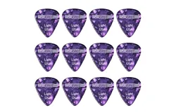 5 Core Guitar Picks 12 Piece Celluloid Light Gauge 0&period;46mm Pick for Acoustic Electric Bass Guitar Puas Para Guitarra