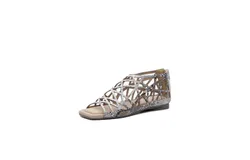 Golo Lazy Sandal In Natural Snake Print
