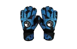 football goalkeeper gloves breathable supergrip latex shockabsorbing Kids7 Blue