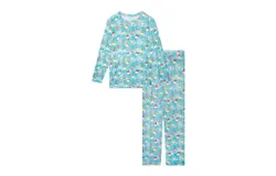 Posh Peanut Men’S Long Sleeve Sleepwear Set In Gnomey