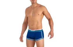 Papi Retro Original Gym Short In Blue Depths