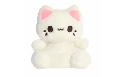 Aurora® Enchanting Tasty Peach® 13cm Meowchi Palm Pals™ Custard Stuffed Animal