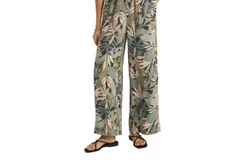 Z Supply Soleil Cusco Pants In Grape Leaf