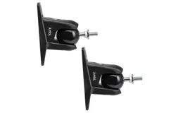 Jumbl ProGrip Ultra Stainless Steel Adjustable Speaker Wall Mount Brackets &lpar;Pair of 2&rpar;