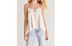 Z Supply Cava Swing Tank Top In Sandstone