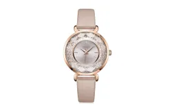 JULIUS Women's Watches, Fashion Quartz Waterproof Watches, Sparkling Rhinestone Women's Watches