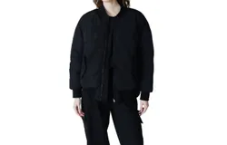 Deluc Kai Reversible Bomber Jacket In Black
