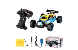 KYAMRC RC Racing Car&comma; 2&period;4GHz High Speed Remote Control Car&comma; 1&colon;20 2WD Toy Cars for Boys & Girls with Rechargeable Batteries for Car&comma; Gift for Kids Ages 7-14 &lpar;Yellow&rpar;