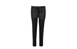 Reiko Women Faustine Trouser In Shiny Black