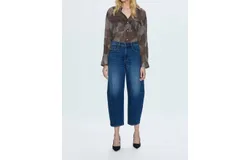 Pistola Eli High Rise Barrel Jean In Mixer