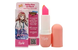 Manga Collection Lip Balm - Peach Kiss by Rude Cosmetics for Women - 0&period;123 oz Lip Balm