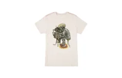 Rvca Men&apos;s The Organist T-Shirt In Antique White