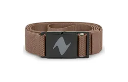 Zilpu Mens Durable Stretch Belt with Magnetic Buckle-Khaki-Medium