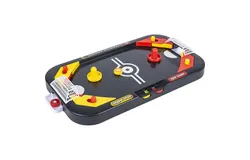 Gamie 2 in 1 Sports Tabletop Game for Kids&comma; Soccer and Hockey Table Game for Indoor Fun&comma; Includes Pucks&comma; Balls&comma; and Strikers&comma; Fits on Table or Floor for Hours of Action-Packed Play