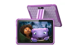 SQTC pritom k10 Android 10 inch Kids Tablet&comma; Parental Control&comma; 6000mAh&comma; 3G Phone Tablet&comma; Quad Core Processor&comma; 2GB RAM&comma; 64GB ROM&comma; HD IPS Touch Screen&comma; Google Play&comma; YouTube&comma; Kids-Tablet Case &lpar;Purple&rpar;