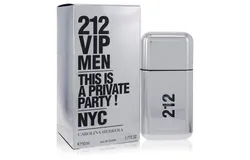 212 Vip By Carolina Herrera Eau De Toilette Spray 1&period;7 Oz For Men