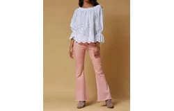 Scandal Italy Buttercup Top In White