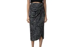 Zadig & Voltaire Jamelia Skirt In Noir