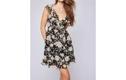 Gentle Fawn Cecilia Dress In Black