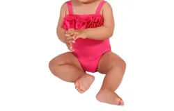 Habitual Kid Ruched Swimsuit In Pink