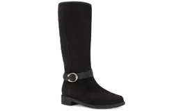 Ulan Waterproof Tall Riding Boots In Black