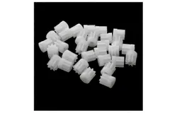 30pcs 0&period;5 Modulus 8 Teeth Plastic Gear Cog For 2mm Toy Car Motor Shaft