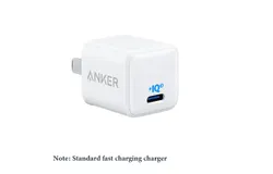 Anker mobile phone fast charging wall charger 20W suitable for iPhone 8-15 white