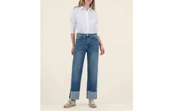Kut From The Kloth Sienna Wide Legs Jeans In Base Wash