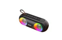 Wireless Bluetooth speaker 20W outdoor portable waterproof speaker heavy subwoofer dazzling light large volume