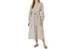 Livro Adler Dress In Buta Sprigs
