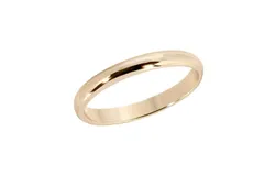 2&period;5Mm Domed Ring by eklexic