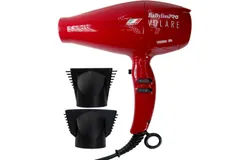 BaByliss Pro Volare Nano Titanium Professional Quality Italian Performance Hair Dryer 2000-Watt Blow Dryer &lpar;Red&rpar; &num;BRVOL1